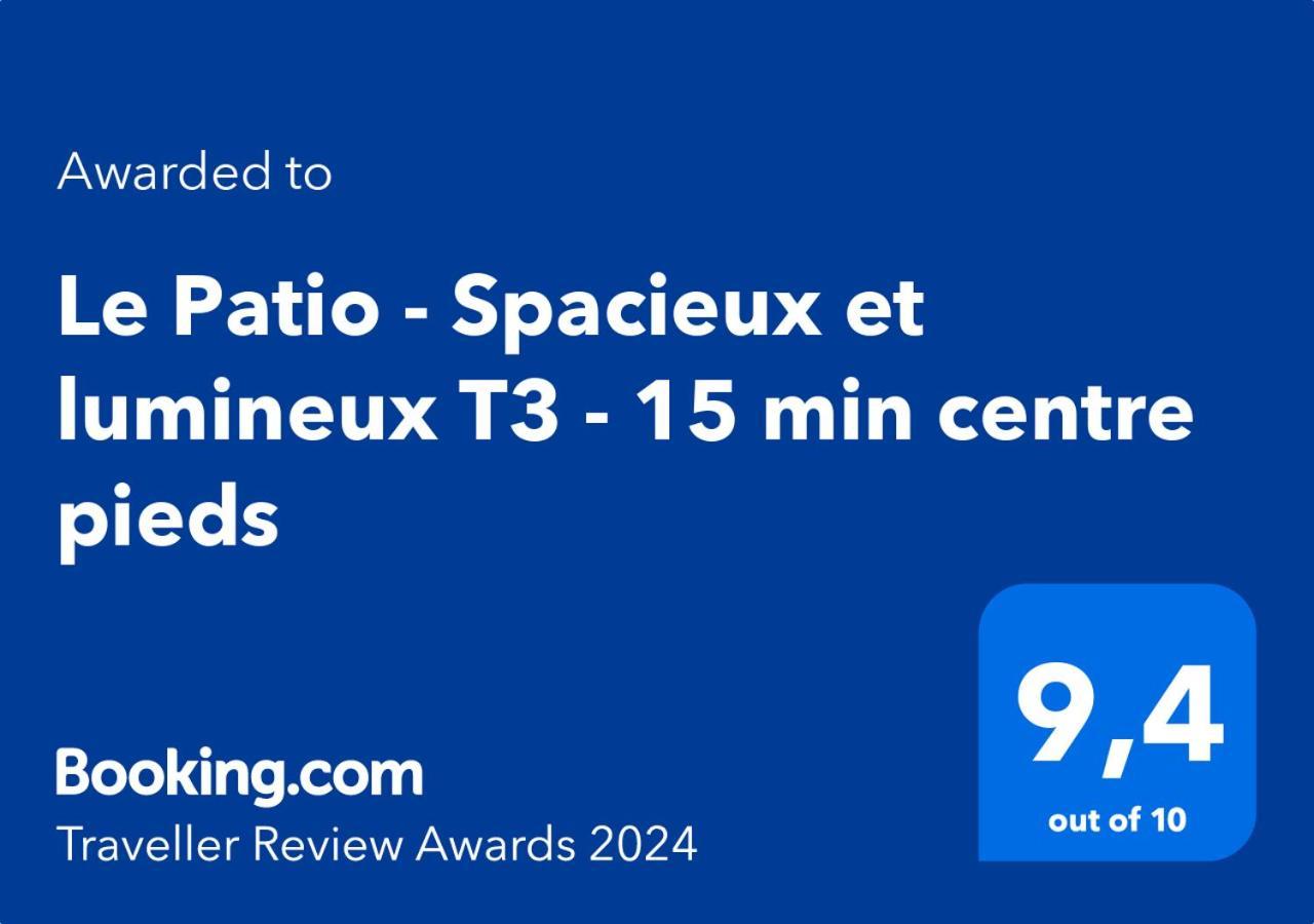 Le Patio - Spacieux T3 Avec Climatisation Et Jardin Privatif Bergerac Eksteriør billede