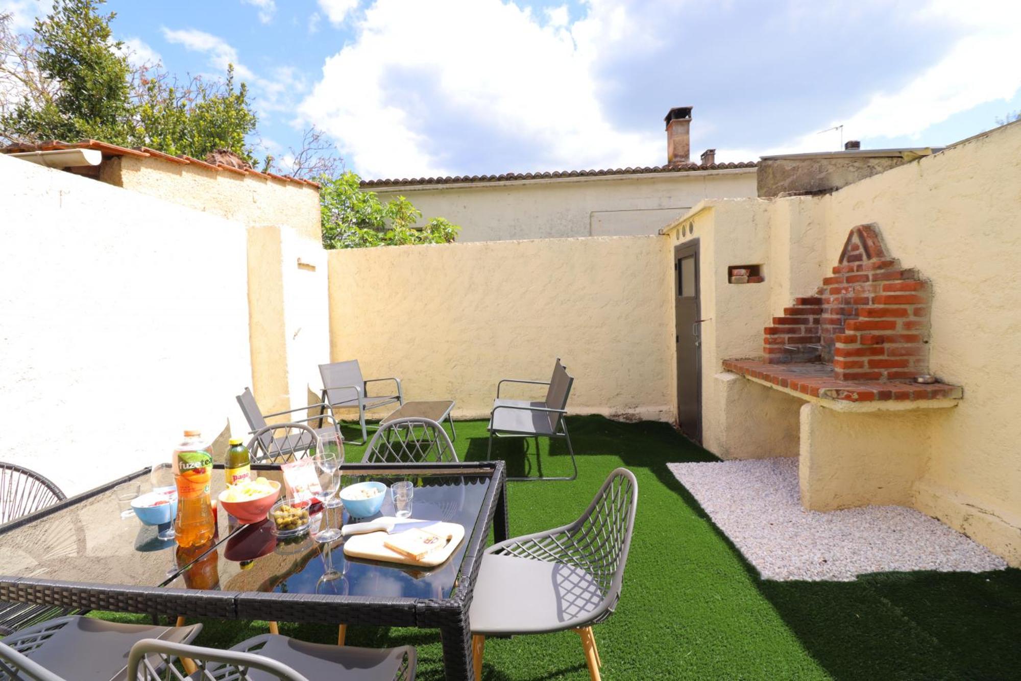 Le Patio - Spacieux T3 Avec Climatisation Et Jardin Privatif Bergerac Værelse billede