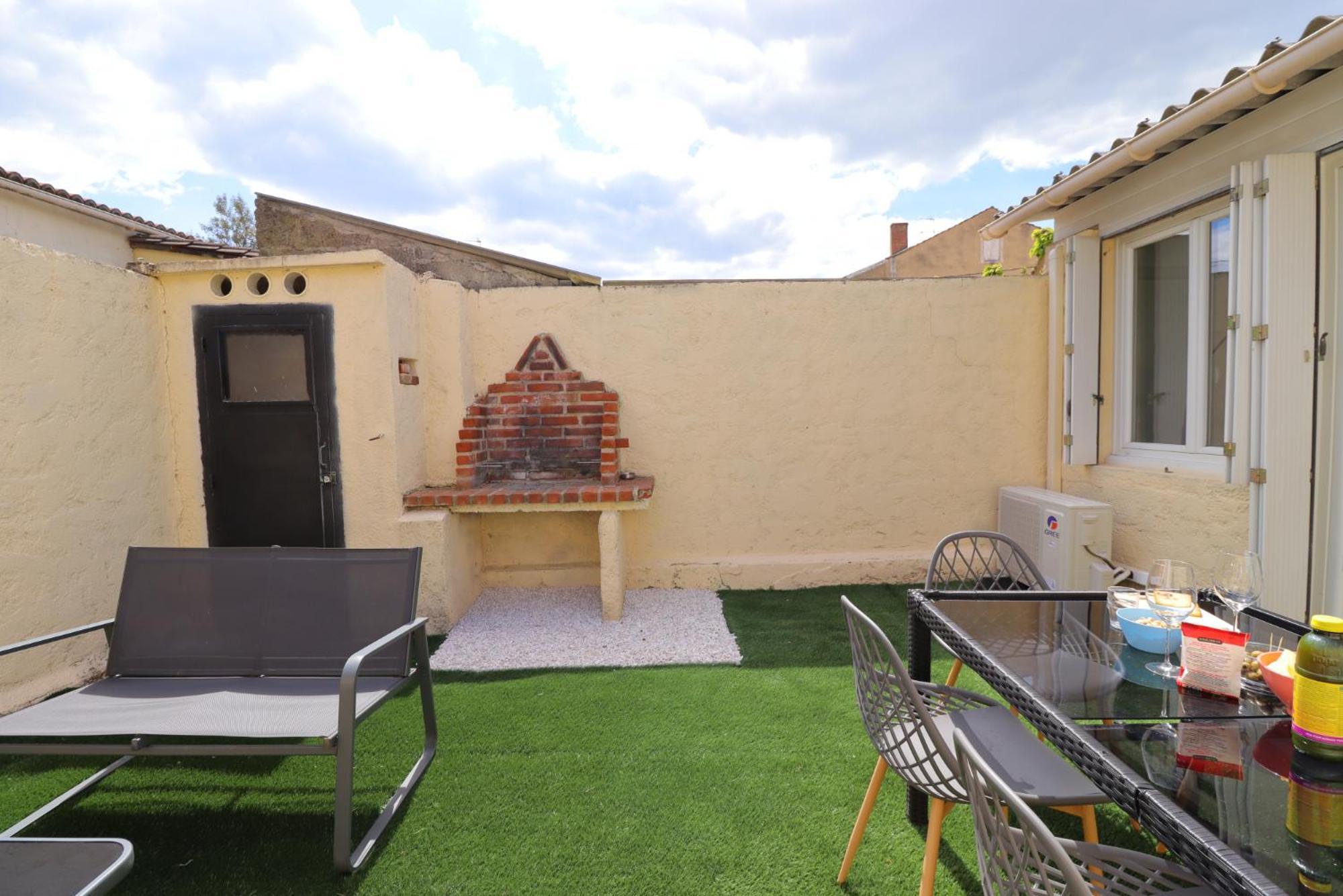 Le Patio - Spacieux T3 Avec Climatisation Et Jardin Privatif Bergerac Værelse billede
