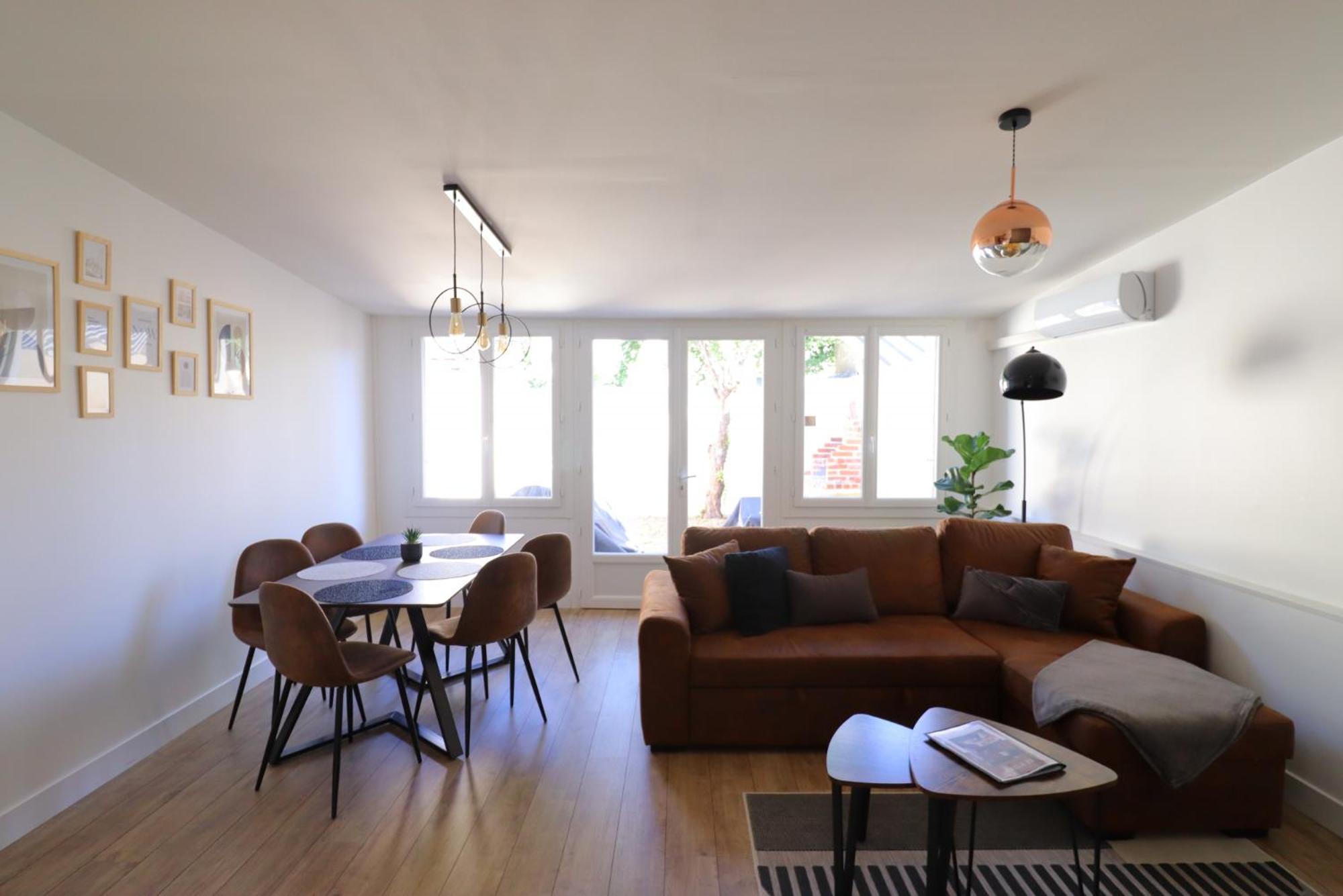 Le Patio - Spacieux T3 Avec Climatisation Et Jardin Privatif Bergerac Værelse billede