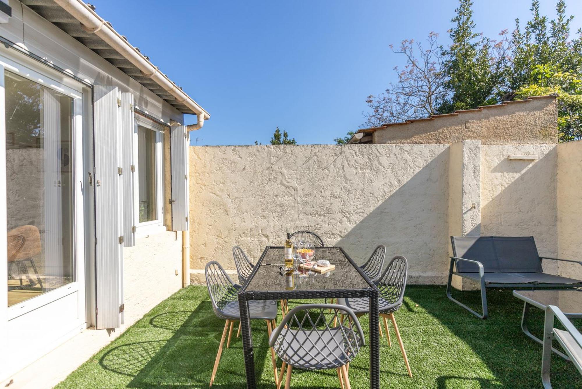 Le Patio - Spacieux T3 Avec Climatisation Et Jardin Privatif Bergerac Eksteriør billede
