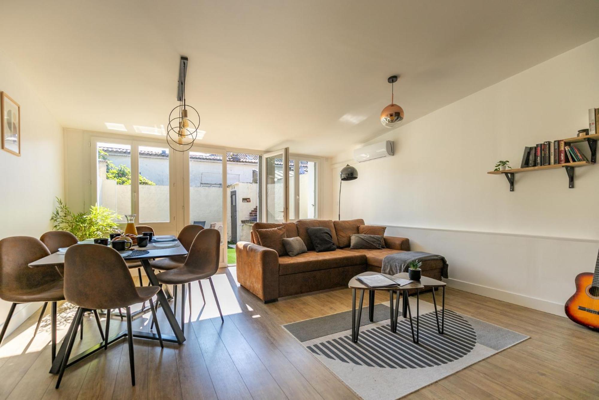 Le Patio - Spacieux T3 Avec Climatisation Et Jardin Privatif Bergerac Eksteriør billede