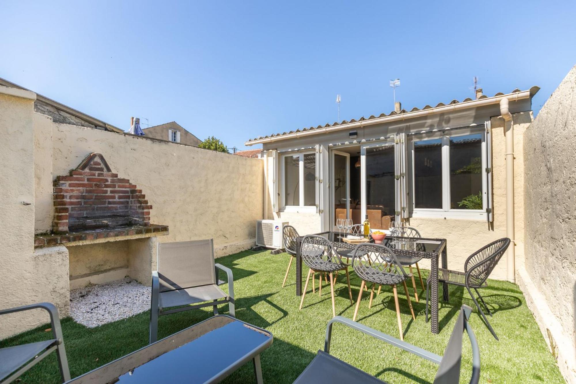 Le Patio - Spacieux T3 Avec Climatisation Et Jardin Privatif Bergerac Eksteriør billede